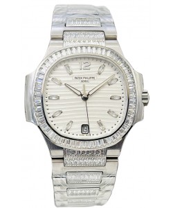 Patek Philippe Nautilus 7118 35MM 1:1 Acier inoxydable Cadran blanc Montre Réplique miroir 1:1