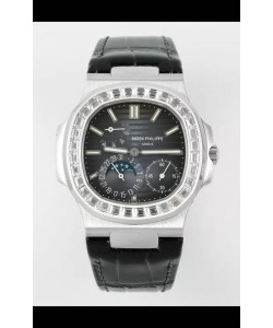 Patek Philippe Nautilus 5712/1A Réplique Montre suisse 1:1 cadran bleu