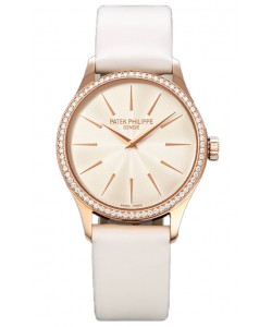 Patek Philippe Calatrava 4997 Ladies Cadran Or Rose jaune avec Mouvement Automatique Suisse 