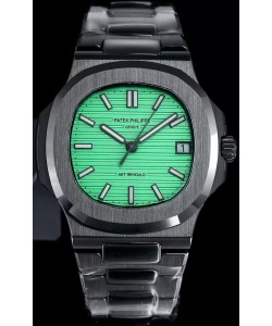 Patek Philippe Nautilus 5711 AET remoulé Céramique Noire Edition Cadran Vert Réplique Montre Suisse