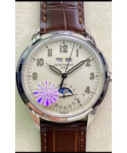 Patek Philippe Grand Complications 5320G-001 Réplique Suisse 1:1 Miroir Cadran Blanc Laiteux 