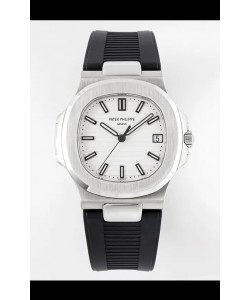 Patek Philippe Nautilus 5711/1A-011 Montre réplique 1:1 suisse en acier 904L cadran blanc 