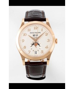 Patek Philippe Annual Calendar 5396R-012 Complications Swiss Replica Watch en cadran blanc