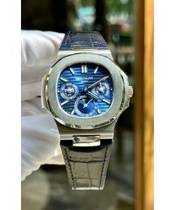 Patek Philippe Nautilus 5740 Calendrier perpétuel Acier inoxydable Cadran violet Réplique suisse