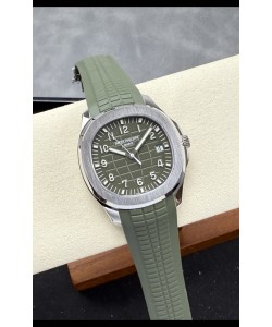 Patek Philippe Aquanaut Super Clone 5168G cadran vert réplique montre en acier 904L 
