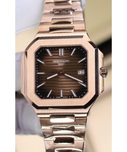 Patek Philippe Cubitus 5821 Or Rose Cadran marron Réplique montre suisse