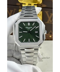 Patek Philippe Cubitus 5821 904L Boîtier acier Cadran vert Réplique montre suisse 