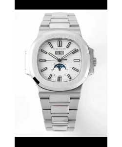 Patek Philippe Nautilus 5726A en cadran blanc Réplique 1:1 Version 2023 mise à jour