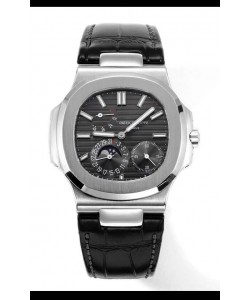 Patek Philippe Nautilus 5712/1A Réplique de montre suisse de qualité miroir 1:1 avec cadran gris