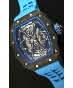 Richard Mille RM53-01 Pablo Mac Donough Boîtier Carbone Montre Réplique Suisse 
