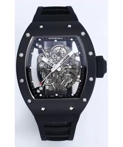 Montre Richard Mille RM055 Céramique avec Tourbillon Authentique Super Clone