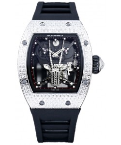 Richard Mille RM51-05 Montre en acier inoxydable avec cadran Oryx et mouvement automatique suisse