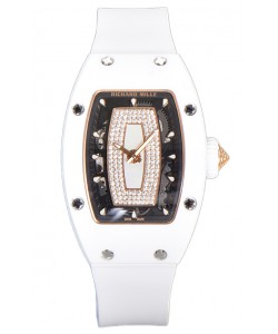 Richard Mille RM007 Superclone Suisse automatique en céramique blanche Montre réplique 