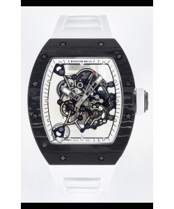 Richard Mille RM055 Noir NTPT Mouvement Vaucher authentique Super Clone 