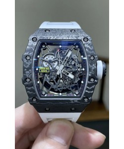 Richard Mille 035-02 Noir NTPT Mouvement Vaucher authentique Montre Super Clone