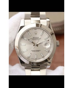 Montre Rolex Datejust 41MM Mouvement Cal.3135 Réplique Suisse en acier 904L / Cadran acier
