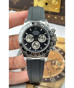 Montre Rolex Daytona Super Clone 126519LN Cadran Noir Mouvement Cal.4131 - Acier 904L