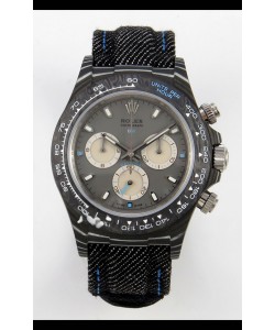 Montre Rolex Daytona Super Clone DiW Black CarboQuartz Edition, réplique suisse