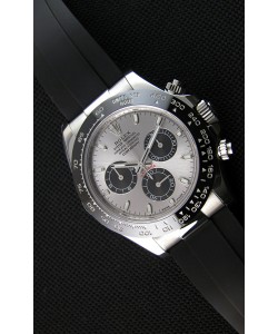 Montre Rolex Cosmograph Daytona 116519LN, Cadran Noir et acier, Mouvement Cal.4130 Original — Montre en acier ultime 904 L 