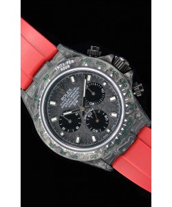 Rolex Cosmograph Daytona DiW montre réplique à miroir 1:1 avec boîtier forgé en carbone 