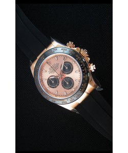 Rolex Daytona 116515 Everose Montre Réplique Miroir 1: 1 avec Cadran/Boîtier en Or Rose