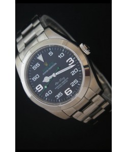 Rolex Air King 116900  - Montre Réplique Suisse Miroir 1: 1 Plaqué Nickel