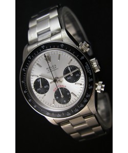 Rolex Daytona  6263 Floating Big Red Montre Réplique Suisse - Acier 904L 