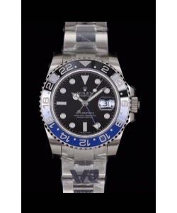 Rolex GMT Masters II 126710BLNR Batman Cal.3186 Mouvement Réplique Suisse - Montre Ultimate 904L en acier