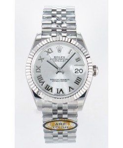 Montre Rolex Super Clone Datejust Mouvement ETA 2688 Boîtier acier inoxydable et cadran romain 31MM 