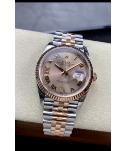 Rolex Datejust 126231-0027 36MM Réplique Suisse en Acier 904L Cadran Or Réplique Miroir 1:1