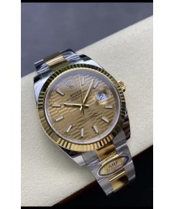 Rolex Datejust M126333 41MM ETA3235 72 Hours Power huitre Réplique 1:1 Or jaune Acier 904L