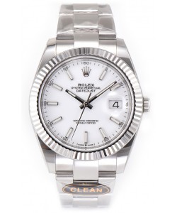 Rolex Datejust 126334 41MM ETA3235 72 Heures Cadran Blanc huitre Réplique 1:1 
