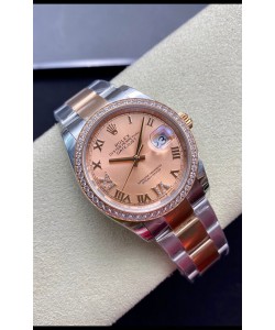 Rolex Datejust 126281RBR-0016 Réplique Suisse 36MM 1:1 Miroir en 904L Cadran champagne