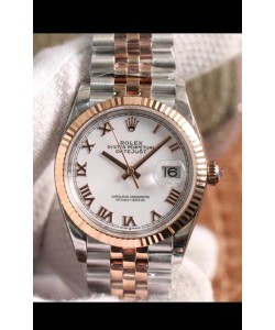 Réplique de Montre Rolex Datejust 126231 36MM Cal.3135 Suisse Miroir 1:1 en boîtier acier 904L 