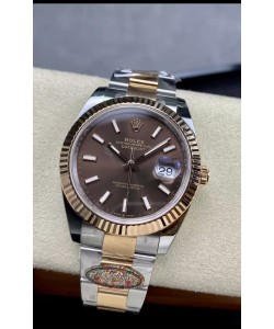 Rolex Datejust 126331 41MM ETA 3235 Montre réplique 1:1 suisse en or rose 904L Acier 