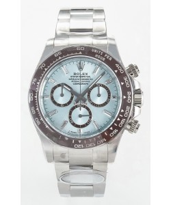 Rolex Daytona Super Clone M126506 ICE Cadran Bleu Cristal Chiffres Mouvement original Cal.4131