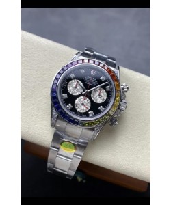 Rolex Daytona Super Clone 116509 Acier inoxydable Mouvement Cal.4131 Réplique Montre 1:1