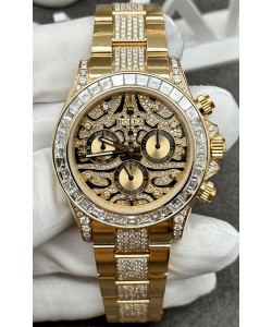 Rolex Cosmograph Daytona « Eye of the Tiger » Edition en or jaune 904L Montre réplique 1:1 