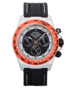 Rolex Cosmograph Daytona DiW OCELLARIS Edition Montre en fibre de carbone blanche - Mouvement Cal.4130