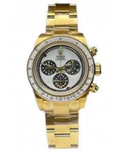 Rolex Daytona 116508 Neon Artisans De Geneve Montre en or jaune Réplique Suisse 
