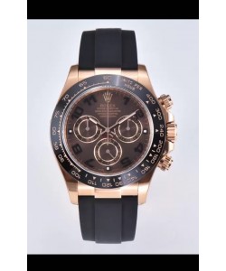 Rolex Cosmograph Daytona M116515 Or Rose Mouvement Original Cal.4130 - Montre Acier 904L