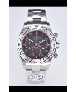 Rolex Cosmograph Daytona M116519 Original Cal.4130 Movement - 904L Steel Watch Black Dial