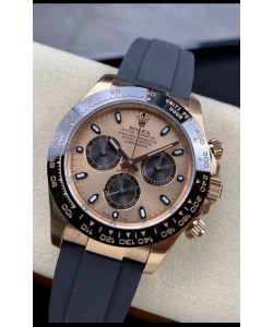 Rolex Cosmograph Daytona M116515LN-0018 Montre Or Rose Mouvement Original Cal.4130 - Acier 904L