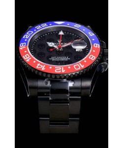 Montre Rolex GMT Suisse "Titan Revenge" Orange et bleu Réplique Suisse Mouvement ETA 3186 
