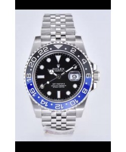 Rolex GMT Masters II 126710BLNR Batman Cal.3285 Mouvement Suisse Réplique - Montre Ultimate 904L en acier