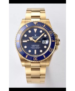 Rolex Submariner 41MM Date Céramique Or m126618lb - Réplique miroir 1:1 - Montre ultime en acier 904L