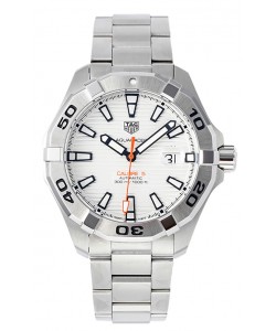 Tag Heuer Aquaracer Calibre 5 Réplique Montre 1:1 Cadran Blanc Acier 904L 44MM