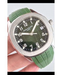 Montre Patek Philippe Aquanaut 5168G-010 Réplique Suisse 904L Acier Cadran Vert - Edition Miroir 1:1