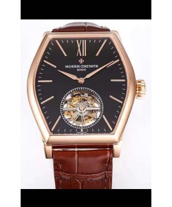 Montre Vacheron Constantin Malte Tourbillon 1:1 Qualité Miroir Or Rose Réplique Suisse 