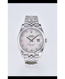 Rolex Datejust 126334 41MM ETA 3235 Réplique Suisse 1:1 Miroir Montre en acier 904L - Cadran perle